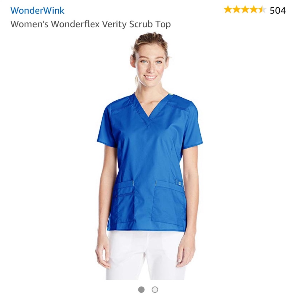 Wonderwink Royal Scrub Set XXL